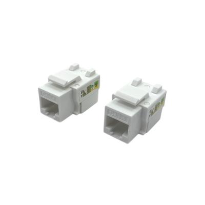 China RJ45 Cat6 UTP RJ45 China Factory Trapezoidal Female Modular Jacks 8p8c for sale