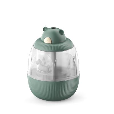 China 320ml Light Luxury Small Cool Mist Humidifier USB Portable Mini Personal Desktop Humidifier for sale