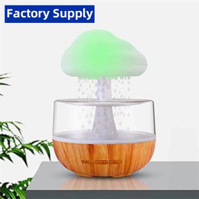 China Household Raining Cloud Night Light Aromatherapy Essential Oil Diffuser Humidifier for sale