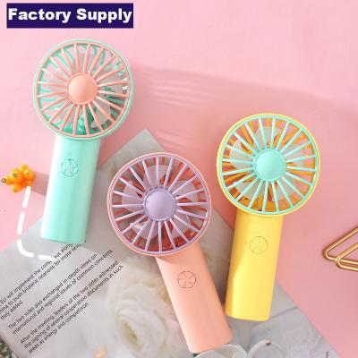 China Small Adjustable Personal Portable Powerful Handheld Adjustable USB Rechargeable Powerful Mini Fan for sale