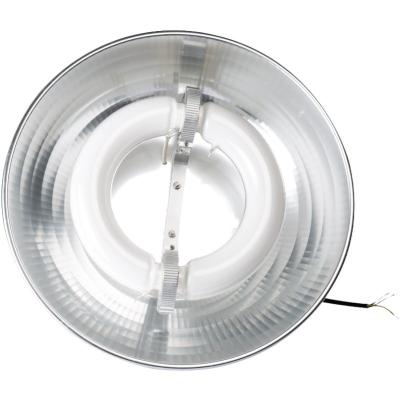 China 200lux Bright Induction Indoor Badminton Court Lighting Layout Circular High Bay for sale