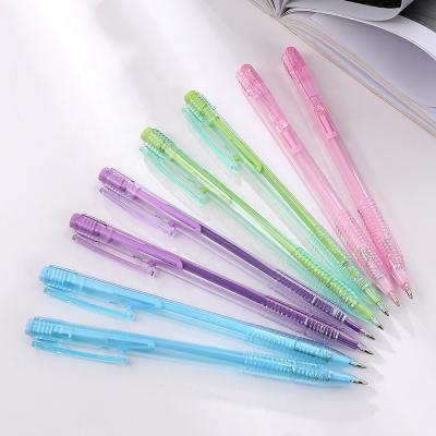 China Promotion Custom Logo Pen Wholesale Cheap Color Ballpoint Pen School Accessories for sale