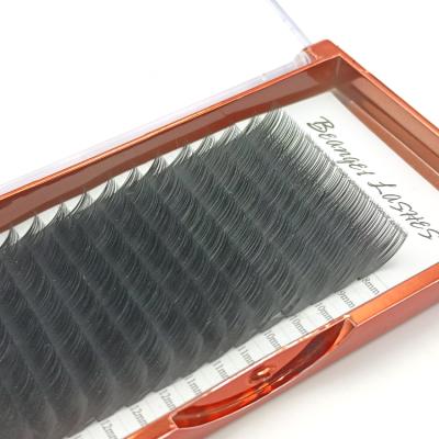 China Natural Soft Eyelash Extension Tray Holder 18mm 03 Volume Custom Eyelash Extensions for sale