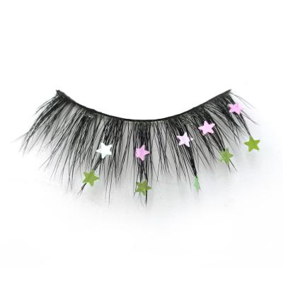 China 3d 5d effect glitter floral faux lashes star sparkle beauty shimmer locks for sale