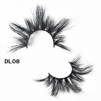 China Gorgeous Style Selling Whole Indian Lashes 25mm Mink Lashes Fluffy Seller for sale