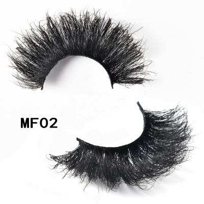 China Gorgeous Style True Siberian 25 Mm 3d Fluffy Eyelash 100% With Magnetic Box for sale