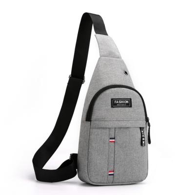 China Fashion Men Shoulder Bags Nylon Waist Packs Sling Bag Cross - Body Outdoor Sport Shoulder Chest Picnic Canvas Daily Messenger Bag for sale