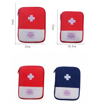 China Multi-Function Portable Travel Bag Cotton Fabric First Aid Medicine Bag First Aid Medicine Bag Pill Case Dividers Box Travel Acce for sale