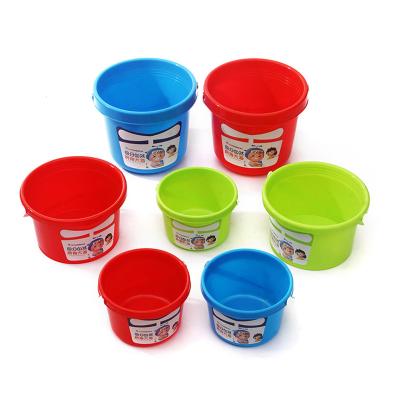 China 100% Novelty LDD148 Eco-friendly Sand Watering Pot Plastic Buckets Tank Toys Kids for sale