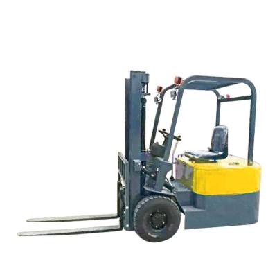 China Mini Rough Terrain Three Wheel Forklift Terrain Forklift With CE 1850*1100*2100mm Te koop