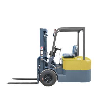 China Mini Fork Lift Truck Hydraulic Battery Forklift DC MOTOR Solid Rubber Tires 3700mm Max. Lifting Height 100*920*30 268/260mm for sale