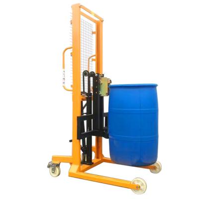 Cina 520kg Power Stacker Oil Drum Lifter Hand Plastic Bucket Stacker 3 years Warranty in vendita