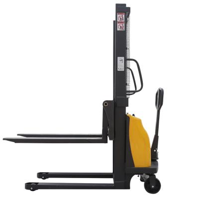 Китай 1000kg hand lift Electric Stacker Truck 500kg 1735*800*2090mm 1 Year Warranty продается