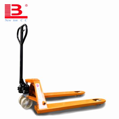 中国 1ton Hand Scissor Lift  Pallet Truck For Material Handling Tools 1520*685*75mm 販売のため