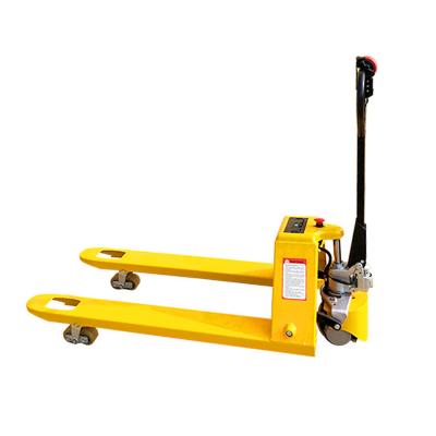 Chine Manual Lift Semi Electric Pallet Truck Walking Capacity 2000kg 1-10T 1 Year Warranty à vendre