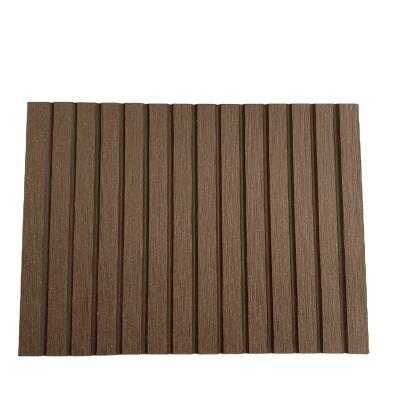 China Plastic Compound Solid Flooring Mold Proof Plastic Wpc Brush Wpc Compound Flooring Outdoor Anti-UV Wooden for sale