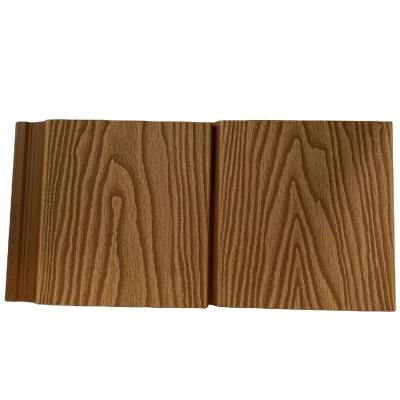 China Anti-UV Exterior Wood Plastic Composite Wall Panel WPC Exterior Wall Panel Cladding for sale