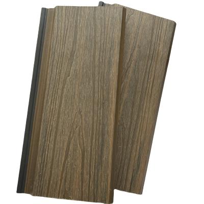 China Anti-UV decorative wood plastic composite cladding panel wpc wall exterior wpc wall cladding panel for sale