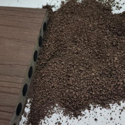 China New products of wood plastic pellet reused pellet wpc pellet modern wood plastic pellet HDPE wpc pellets for sale