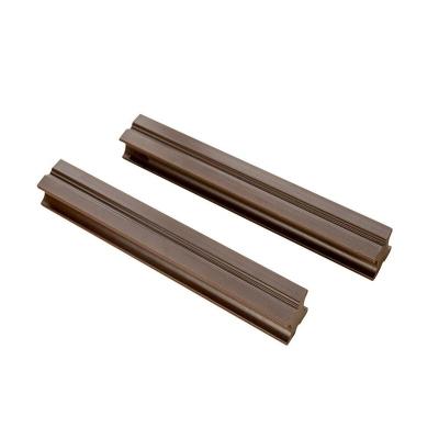 China Exterior Flooring Keel Composite WPC Anti-UV Wood Plastic Joist for Decking Installation wpc decking accessories for sale