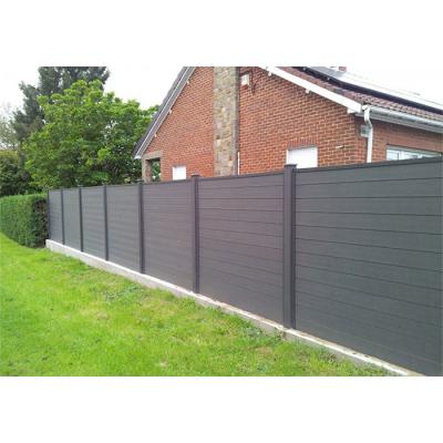 China Exterior Wholesale Wpc Fence Cheap Composite WPC Fence Wood Panels for sale