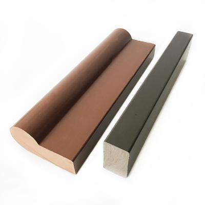 China Waterproof Wear Resistant Anti-Slip Wood Plastic Composite Slats WPC For Bench for sale