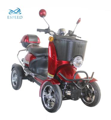 China China factory new design 4 wheel 500w 1000w 2000w electric scooter for adult 10 inch for sale