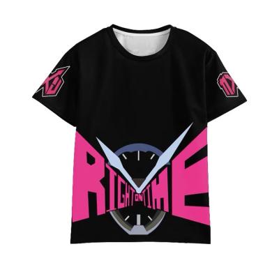 China 100% Full Color Sublimation Dry-Fit Polyester Anti-pilling Printed Men's T-Shirts for sale