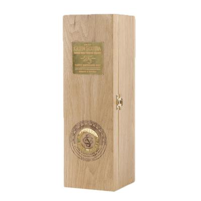 China Luxury Custom Rectangle Gift Wine Box Wooden Gift Box Packaging for sale