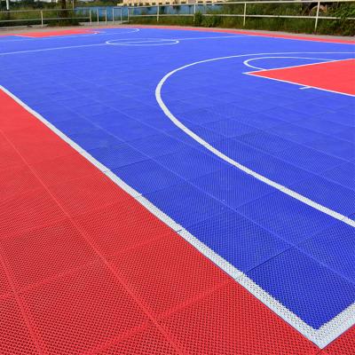 China Pickle Ball Sports Flooring Backyard Interlocking Flooring For Outdoor Universal Sports Courts Basketball Courts Tennis Sports Flooring for sale