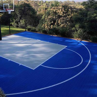 China Pickle Ball Sports Flooring Outdoor Basketball Court Flooring Backyard Volleyball Sports Court Interlocking Tile for sale