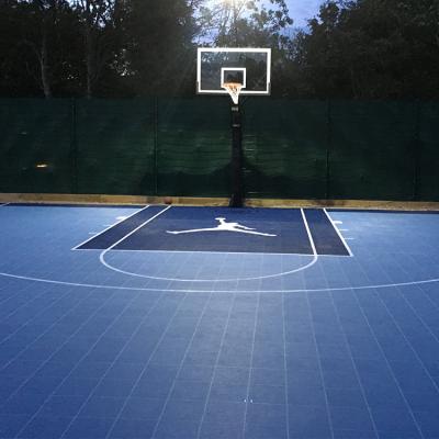 China Plastic Basketball Court Multi-sport Basketball Court Sports Tiles Interlocking Sports Flooring for sale