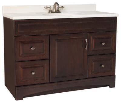 China Eco-Friendly American Project Bathroom Vanity Sink Base Cabinets Factory Directly for sale