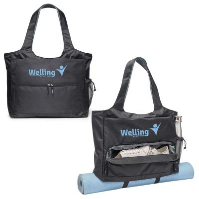 China Wholesale Custom Yoga Waterproof Tote Bag Fitness Sports Large Capacity Shoe Stance Gym Bag for sale