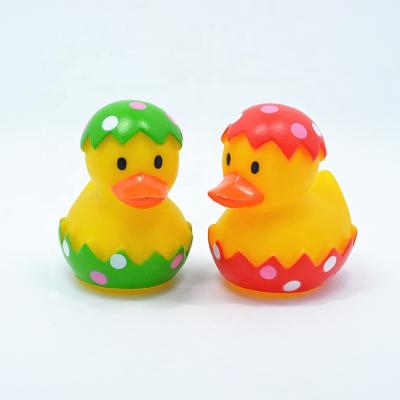 China Used For Mini Easter Bath Duck Custom Wholesale Promotional Plastic Cute Rubber Duck Entertainment Hot Selling Small Easter for sale