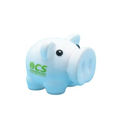 China Promotional Gifts Money Saving Soft Plastic Box Customize Logo Coin Piggy Bank for sale