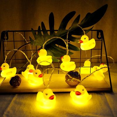 China Used for Babay Hot Promotional Cute Bedroom Decoration 10ft Night Light Hot Sale Duck LED String Light with Battery Operated for sale