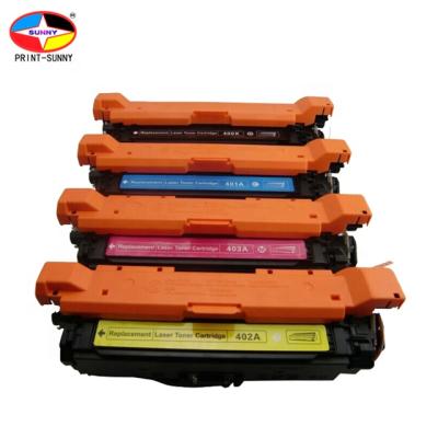 China Original COMPATIBLE premium quality laser toner cartridge CE400A CE401A CE402A CE403A 507A m575 m570 m551 for sale