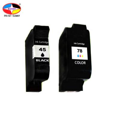 China Factory direct sale COMPATIBLE ink cartridge 45A 78A 45 78 Deskjet printer ink cartridge 200 200Cci/710C/712C for sale