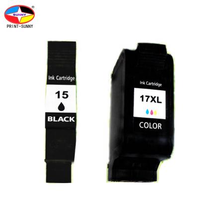 China COMPATIBLE Ink Cartridge15A 17A 15 17 Printer Ink Cartridge 51645 Remanufactured for sale