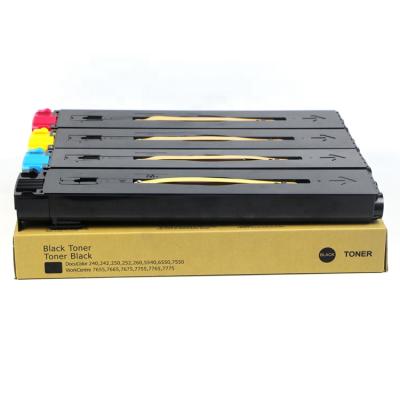 China DC240 COMPATIBLE C240 ​​006r01219 006r01222 006r01221 006r01220 for 240 242 250 252 260 7655 7675 toner cartridge for sale