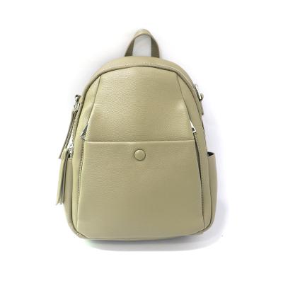 China Waterproof Fashion Style Leather Backpacks Women School Bags Girls Backpacks For Teenager for sale