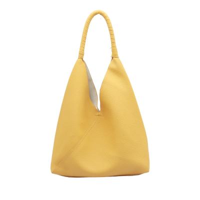 China 2021 new high quality soft large capacity shoulder hobo bags women customized brand logo fashionable assorted colors suede handbags for women for sale