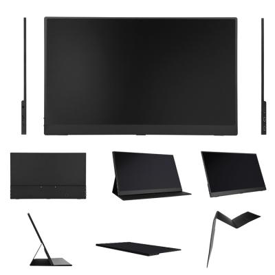 China Speaker China Black 16:9 1080P 17.3 Inch Flexible External Portable Monitor for sale