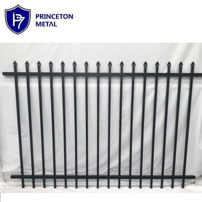 China Easily Assembled Outdoor Garden Coated Aluminum Fence for sale