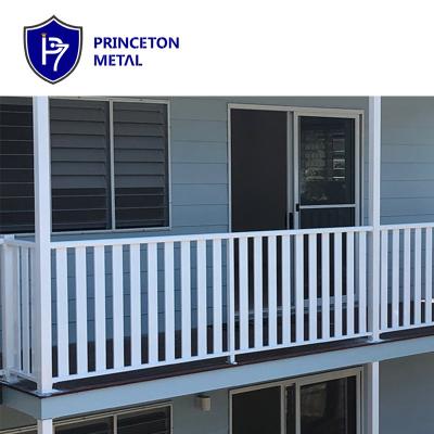 China PRINCETON Modern Aluminum Vertical Slat Railing And Balustrade for sale