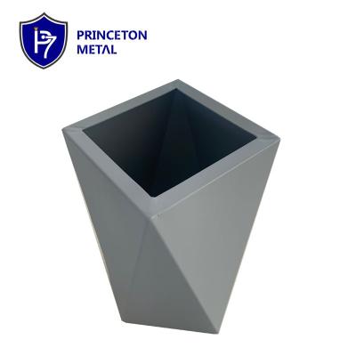 China Modern square aluminum planter box flower pot for sale for sale