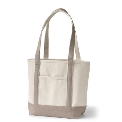 China Large Personalized Extra Heavy Reusable Tote Cotton Canvas Tote Bag For Groceries for sale