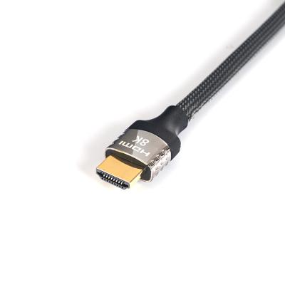 China Camera Wholesale Price 8k Hdmi Cable 2.148gbps 6.6ft / 2m High Speed ​​Hdmi Braided Cable 4k for sale