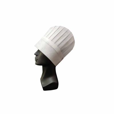 China Restaurant/Hotel/Canteen/Home Adult Adjustable Kitchen Cooking Chef White Hat for sale